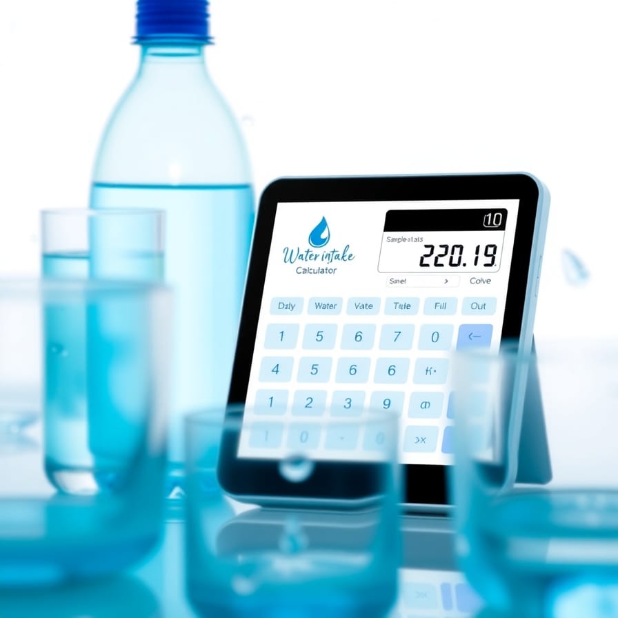 Water Intake Calculator