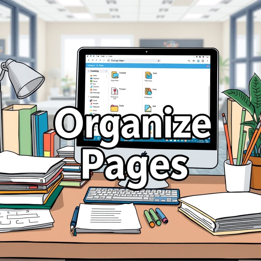 Organize Pages