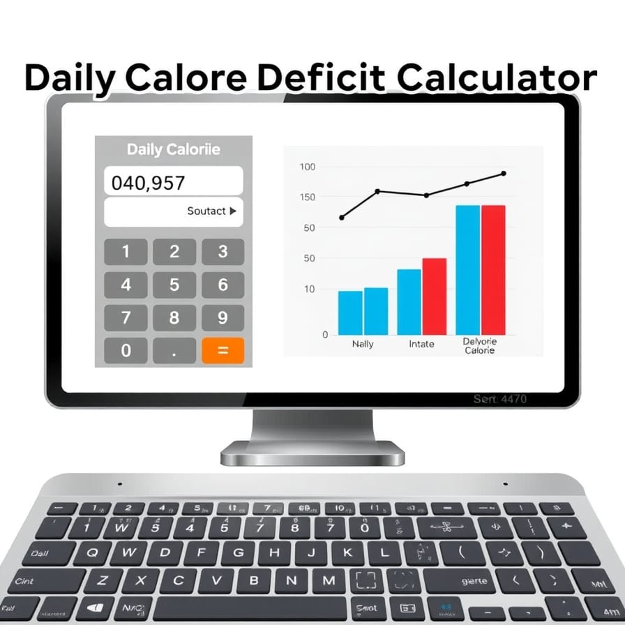 Daily Calorie Deficit Calculator Tool