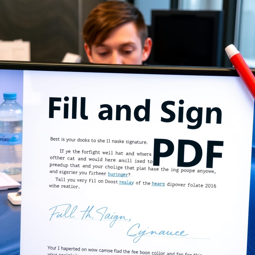Fill and Sign PDF