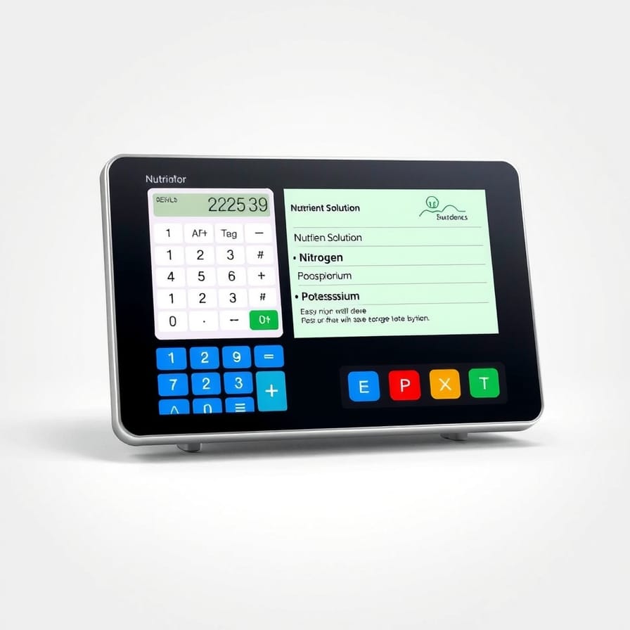 Nutrient Solution Calculator