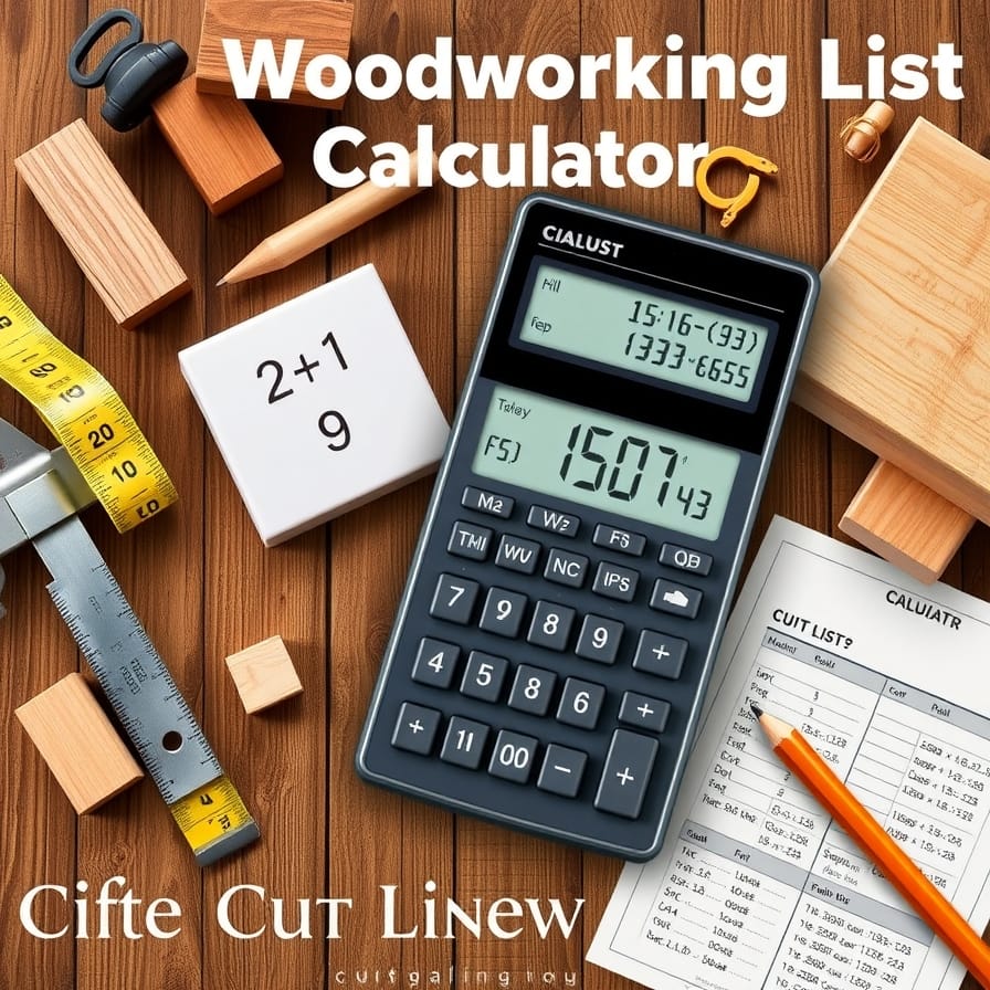Woodworking Cut List Calculator